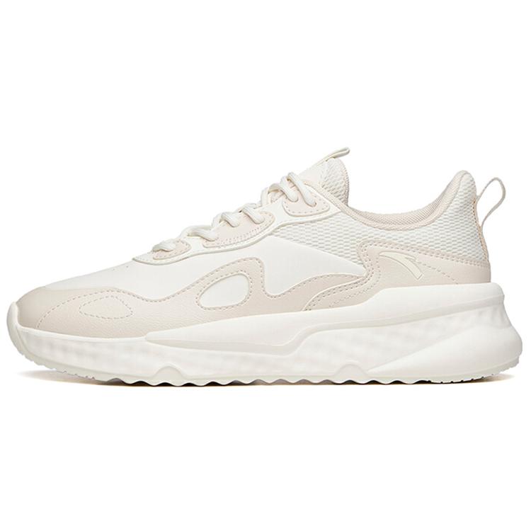 

Anta Life Collection Slip Resistant, Abrasion Resistant, Breathable Low Top Sports Casual Shoes Women s Ivory White 36.5