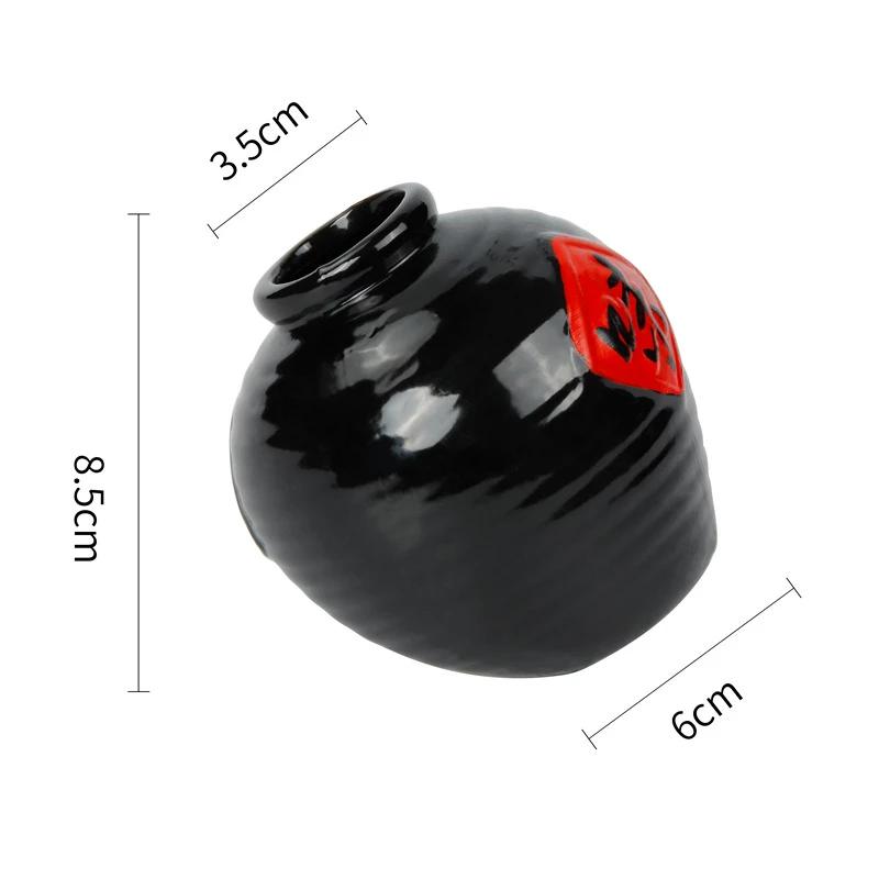 Ceramic kitchen household tableware Japanese sashimi sushi small can bottle dry ice cup creative plate Decoration shop Plate-B