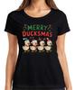 Merry Duckmas Enten Geweih - Weihnachten Xmas Christmas Damen T-Shirt