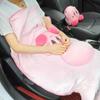 New Arrival Cute Headrest Plush Cartoon Car Lumbar Support Pillow Creative Car Neck Pillow