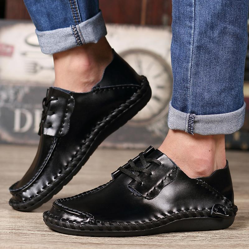 38-50 Men's Large Size Dress Shoes Casual Men's Driving Car Shoes