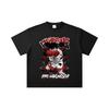 260 GSM Double Yarn 32 Count 100% Cotton Hajime no Ippo V11 Ippo Print Unisex Heavy Cotton T Shirt