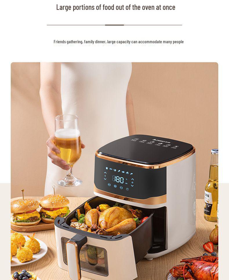 Inteligentná multifunkčná teplovzdušná rúra s veľkým objemom