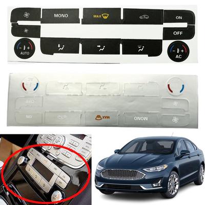 Botón Para Aire Acondicionado de Coche Negro Pegatina Fija AC S-Max/ Mondeo Accesorios de Coche Aire Acondicionado de Coche
