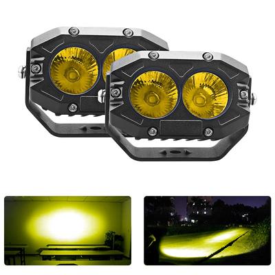 Phares antibrouillard LED 40W pour Narrow Greenbean CREE Haut IP68 Étanche et Facile Compatible avec Jimny et Divers Travail Pêche Ensemble de 2 Motos,
