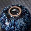 Kiln Change Ceramic Single Cup Jian Zhan Tianmu Glaze Tea Cup Tea Bowl Creative Personal Master Cup Large Tasting Cup Douli Cup