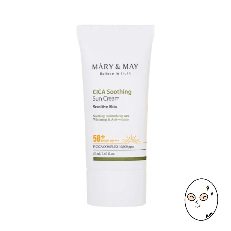 Mary&May CICA Soothing Sun Cream SPF50+ PA++++ 50ml