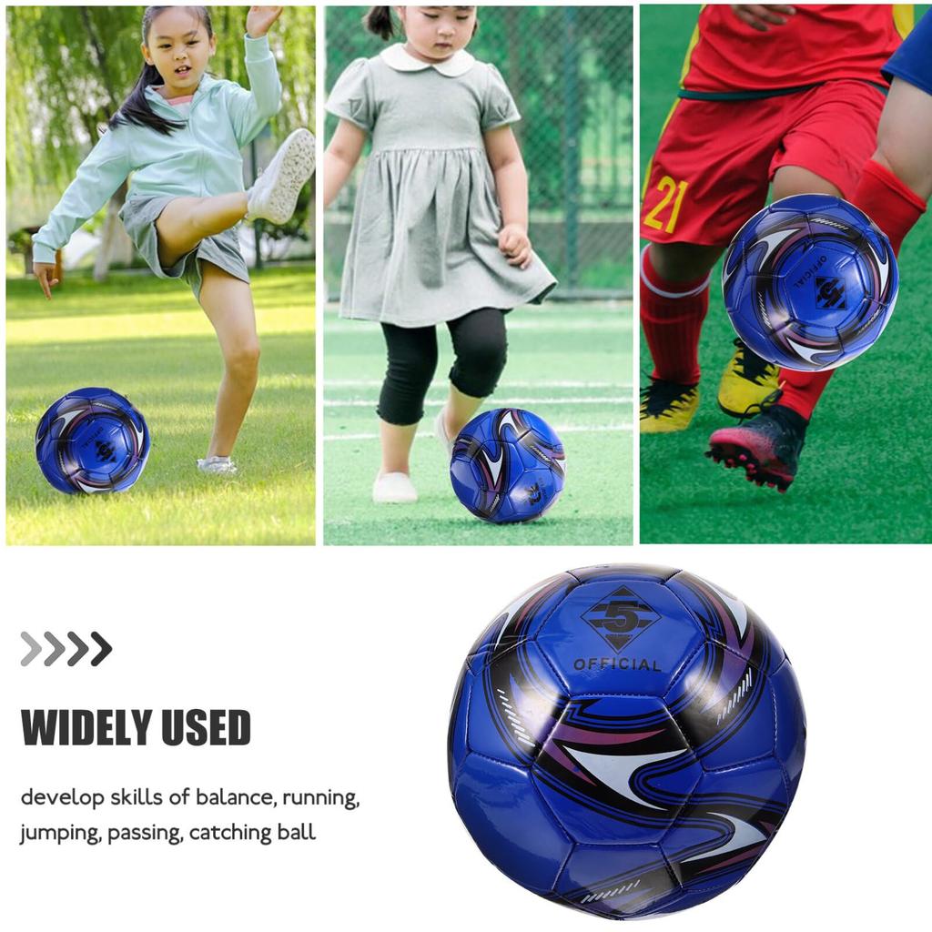 iplusmile Soccer Size Training Lightweight Elementary School Student Kids' Ball, 5, Ball, PVC, 360g, Wear-Resistant, Leisure, Outdoor, Practice,