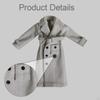 1/12 Scale Coat for Action Figures Accessories Windbreaker Clothing Miniature BJD Decoration