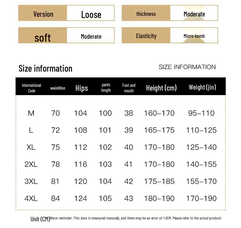 JEEP SPIRIT Men's Loose Straight Wide-Leg Jeans