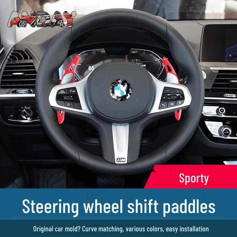 BMW Carbon Fiber Shift Paddles for New 5 Series, X5, X6, X3, X4, and 3 Series Interior Modification