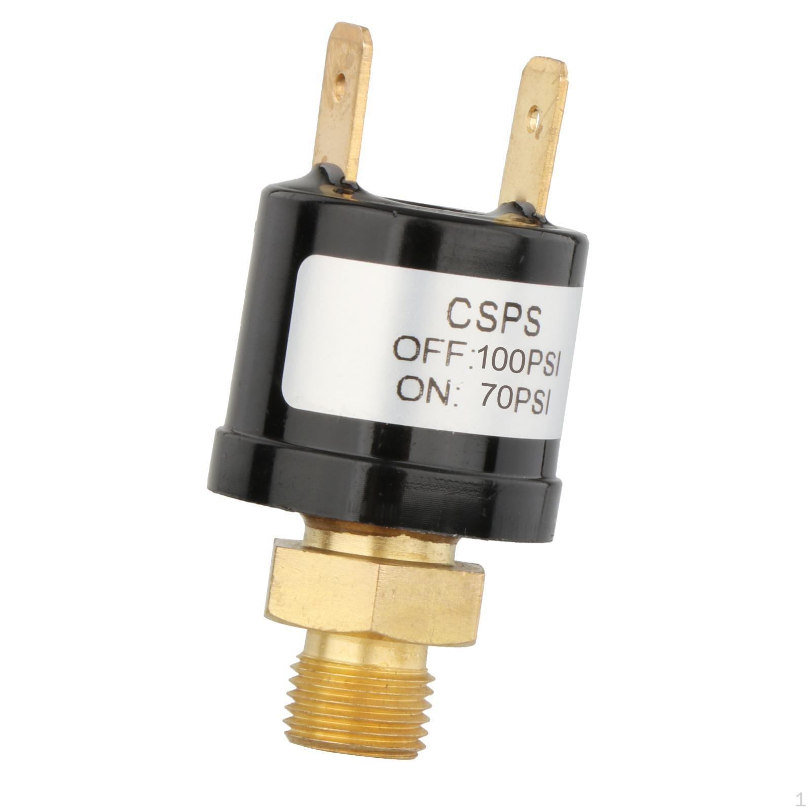 

Потужний клапан перемикання тиску/ 12 В 1/8 дюйма кінцевий/ заміна повітря 70-100 PSI