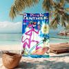 Retro Pink Panther Cartoon Druck Strandtuch Weiches Strand-Outdoor-Pool-Handtuch Schnelltrocknendes Badetuch Schwimm-Druck Außen-Picknick-Strandmatte Strandtuch