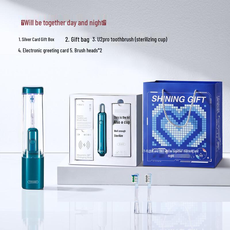 T-FLASH U2PRO Sonic Electric Toothbrush CN plug (adapter included)