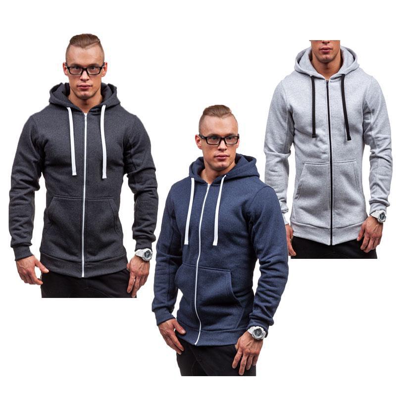 Men's Outwear Winter Hoodies Comfortable Warm Jumper Coat With Soft Material