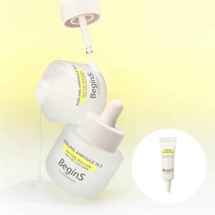 [Wash-off type] Begins by Jeong Saem Mool Peeling Ampoule 19.5 30ml (Peeling Ampoule 19.5 5ml included)