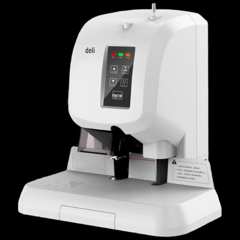 

Deli T500 Automatic Financial Voucher Binding Machine CN plug (adapter included)