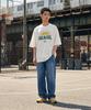 MODERMENT Real Overfit Brazil Short Sleeve T-Shirt [White]