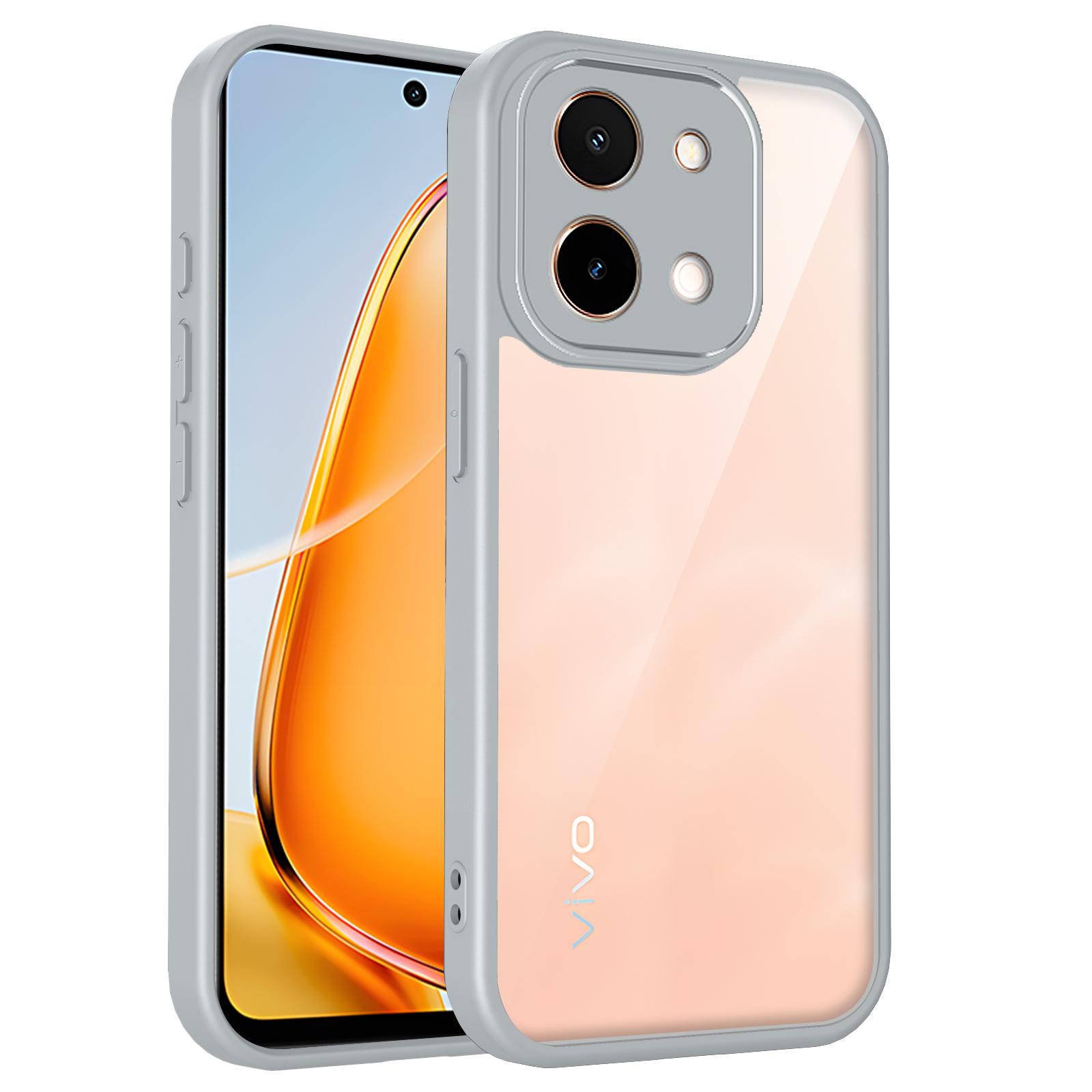

For Vivo Y28 4G Case vivo Y28 4G Phone Case Vivo Y28 4G Cover vivo Y28 4G Air Cushion Silicon Bumper Clear Matte Back Cover Hard vivo Y28 4G