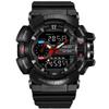 SMAEL Men Sports Watch Military Watches LED Quartz Dual Display Waterproof Outdoor Sport Men's Wristwatches