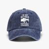 Im Not Retired Im A Professional Grandpa Funny Baseball Cap Vintage Washed Denim Hat Summer Adjustable Snapback Hats