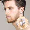 1 Pair Punk Round Zircon Hoop Earrings for Women Stainless Steel Circle Earring Men Unisex Gothic Party Jewelry Accessories