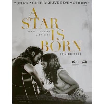 A Star Is Born Original Rolled Cinema Poster (Small Format 53x40 Cm) 2018 Bradley Cooper Lady Gaga