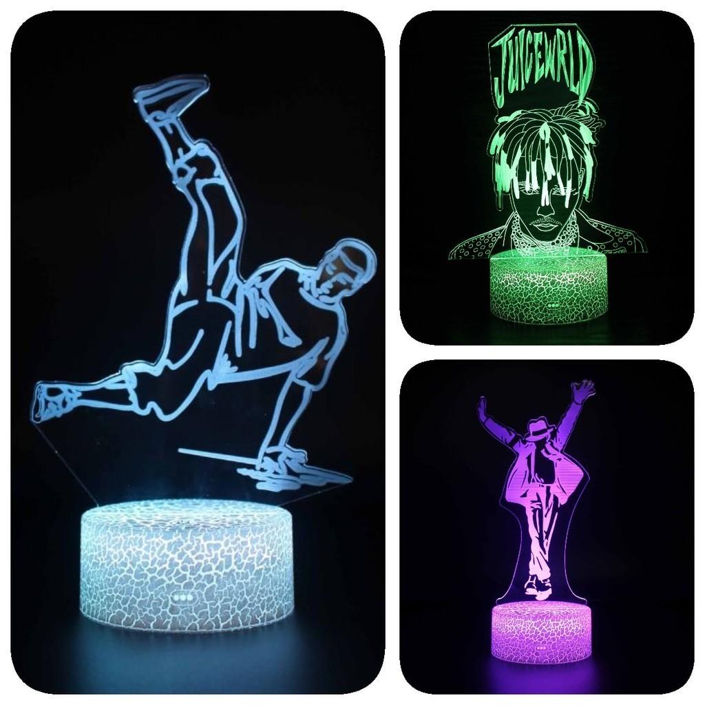 Modern Minimalist Led Night Light Acrylic Lampshade Perfect For Birthdays And Celebrations