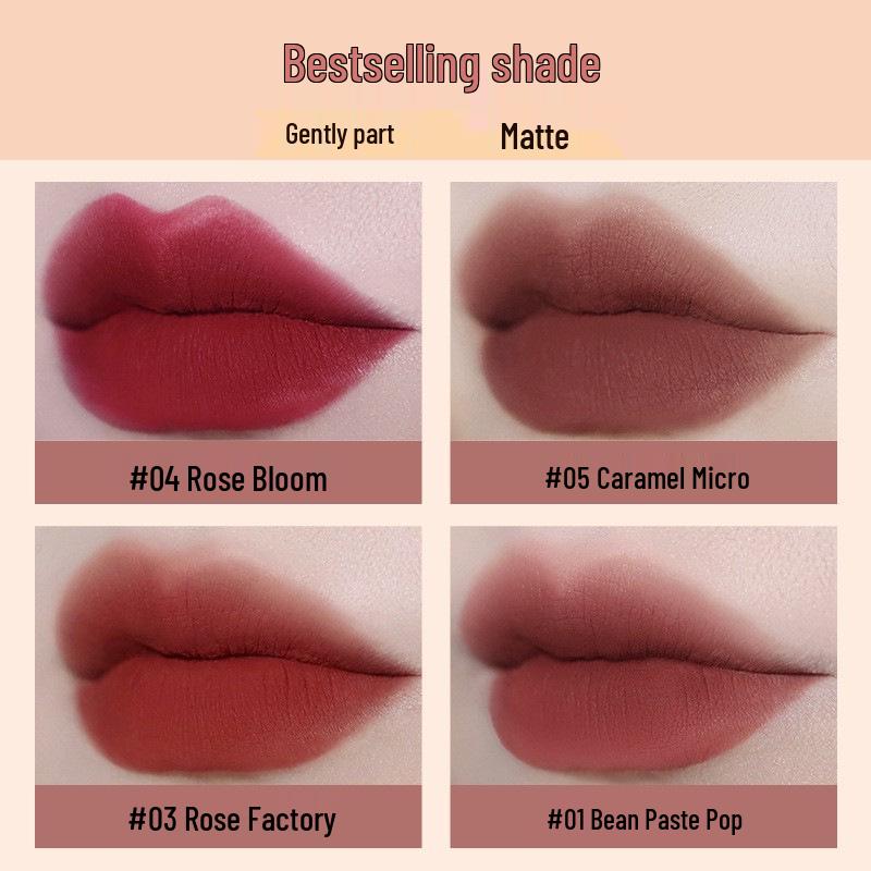 CARMELA Versatile Velvet Matte Lip Mud Lip Gloss Lipstick