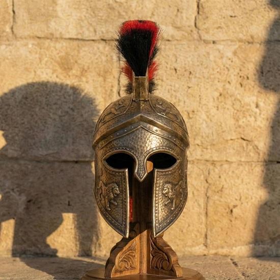 Royal Greek Corinthian Helmet