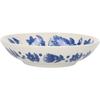 MOOMIN "Blue Flora" Bowl and Plate Set (3 pieces, 17cm each) - Nordic Style, Moomin Merchandise, Mother's Day Gift, Made in Japan, MM7000-76