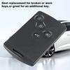 For Renault Megane 4-button Smart Car Key Shell Remote Control Flat Embryo Case