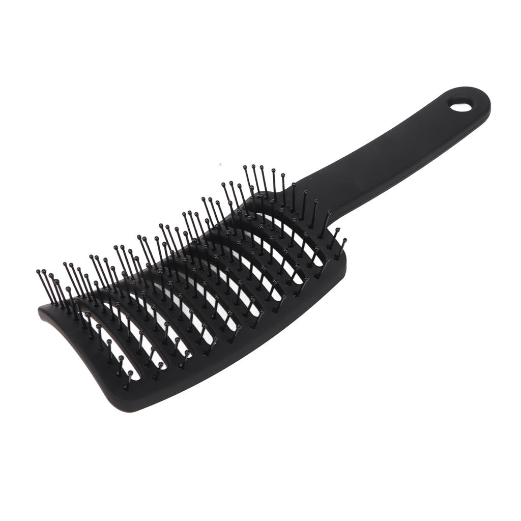 Zakrzywiona Wentylowana Szczotka do Rozczesywania Włosów Uniwersalna Pusta Rączka ABS Wentylowana Szczotka do Rozczesywania do Salonu