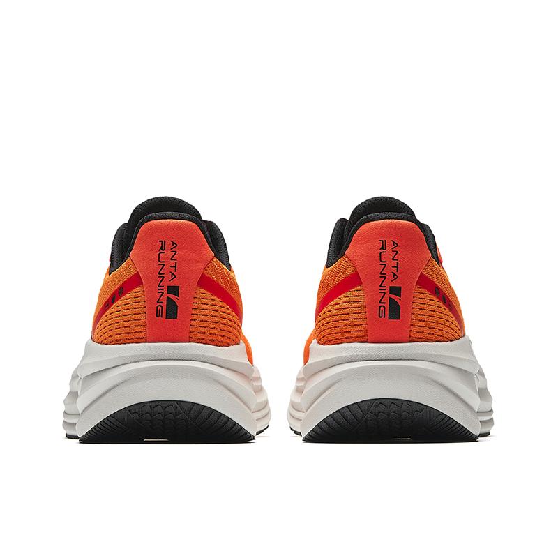 Anta Champion 4th Generation Sports Comfortable Shock Absorption Non-Slip Low-Top Training Running Shoes Men Sneaker Orange Black 112535562-8