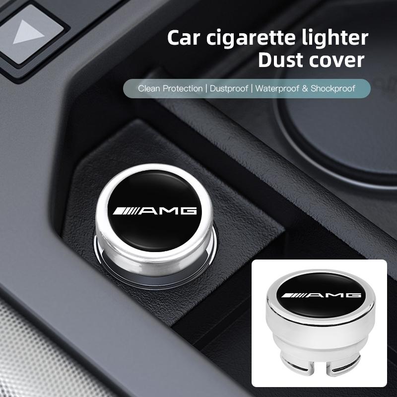 

Car Cigarette Lighter Dust Cover Dustproof Cap Plug Valve cap For Mercedes Benz AMG A B C E G CLA W211 W203 W204 W210 W124 C200