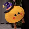 Niet-giftige Halloween Decoratie Cadeau Leuke Pompoen Met Magische Hoed Cartoon Geest Kussen Bank Kussen Poppen