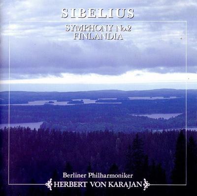 CD JEAN SIBELIUS  HERBERT VON KARAJAN  Symphony No. 2 In D Major Op. 43 A FECC30211 EMI Angel Reco Japan Classical Used