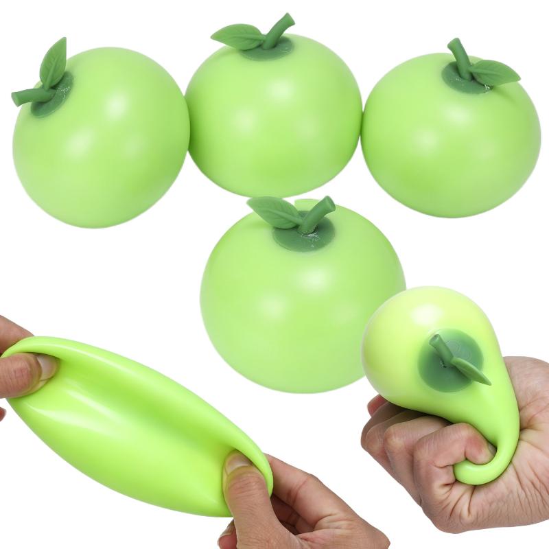 Stress Relief Fruit Shape Fidget Toy Realistic Texture Slow Rising Portable Toy for Kids Party Small Gifts