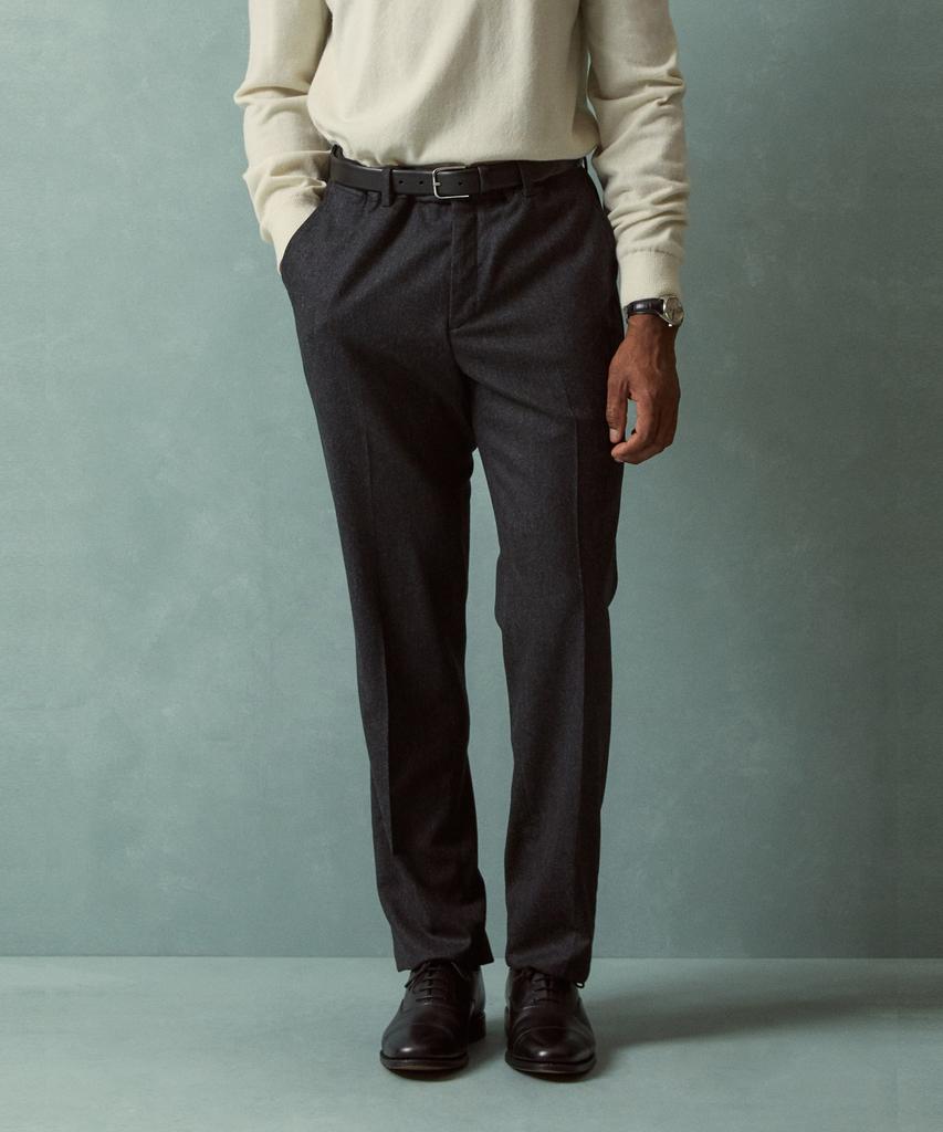 BROOKS BROTHERS Wool Trousers (Charcoal) (Bbpcmbf401)