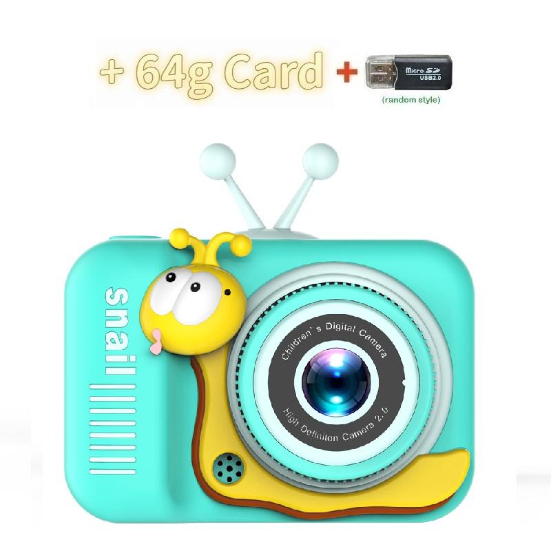 Kinderkamera, Digitalkamera, 20-MP-Kamera, Kinder-Selfie, 4-facher Digitalzoom, 2,0-Zoll-Bildschirm, Doppelobjektiv