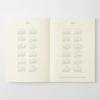 Midori MD PRODUCT MD Notebook Diary, 2027 A5 Monthly Slim Planner, 22489006 (Starts December 2026)