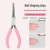 Pointed Nail Shaping Clips for Extension and Salon Use