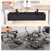 Under Desk Cable Management Tray Clamp On Cable Organizer For Storage Cords Desk Cable Management Tray Organizer