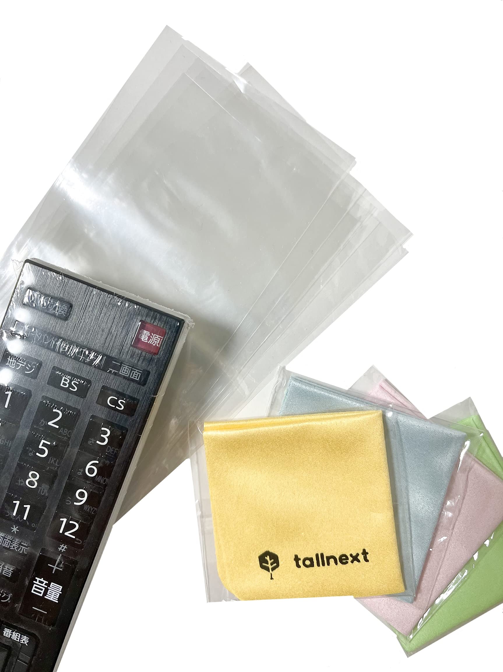 

tallnext remote control cover x 9 10 shrink film Shrink wrap bag for remote control Shrink wrap [32 cm, pieces] Dirt-proof