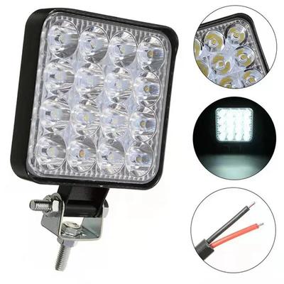 1 ks LED Mini Pracovní Světlo Běžné Světlo Pruh pro Off Road Jeep Auto Motocykl SUV ATVS Reflektor 12V Bílá Autopříslušenství