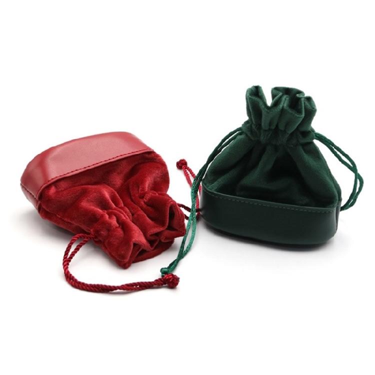 Luxurious Plush Drawstring Organizers Bag Elegant Plush Drawstring Storage Bag for Jewelry and Small Item Organization