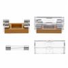 10Pcs/Set 6A 10A Glass Fuse Holder  for Automotive Applications Electrical Circuit Protection