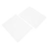 2 Pezzi Placca per Goffratura con Supporto Acrilico Spessore 3mm per Carta Pelle Tessuto Artigianato Scrapbooking Biglietti