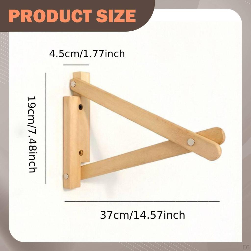 Shelf Brackets Angle Decor for Living Room Support Corner
