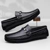 Leisure Walk Slip on Falts Male Walking Shoes Handmade Comfy Mens Loafers Fashion Casual Shoes New Man Driving Flats Moccasins